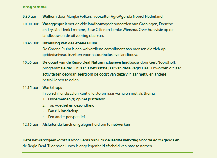 Netwerkbijeenkomst 2